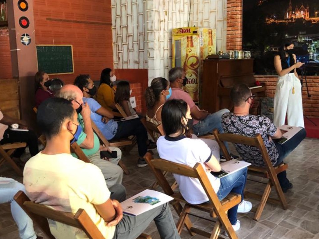 Palesta em Jaguara&ccedil;u
