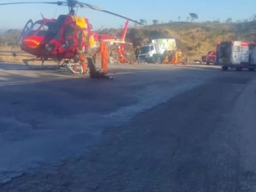 Acidente entre Caeté e Ravena deixa três mortos na 381