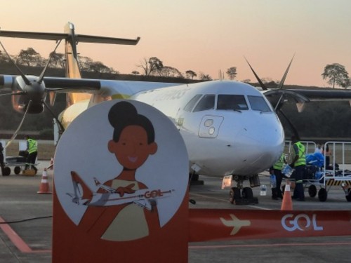 Gol  muda aeroporto do voo São Paulo-Vale do Aço