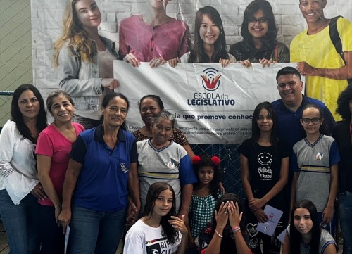 Escola do Legislativo leva o projeto Câmara Itinerante para as Escolas de Fabriciano