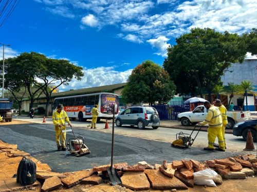 Entorno do Camelódromo de Ipatinga passa por obras