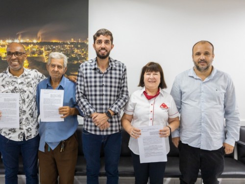 Ipatinga renova parceria com catadores de recicláveis