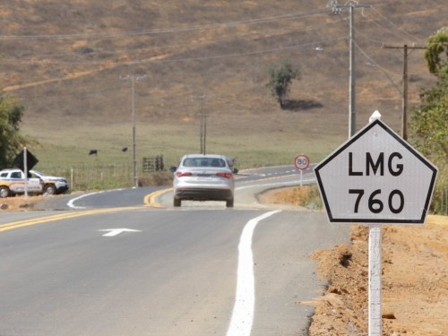 Pavimentação da LMG-760 é inaugurada
