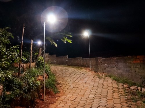 Morro do Cruzeiro e avenida Forquilha ganham nova iluminação