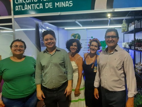 Presidente da Fecitur visita Feira de Turismo do Vale do Aço