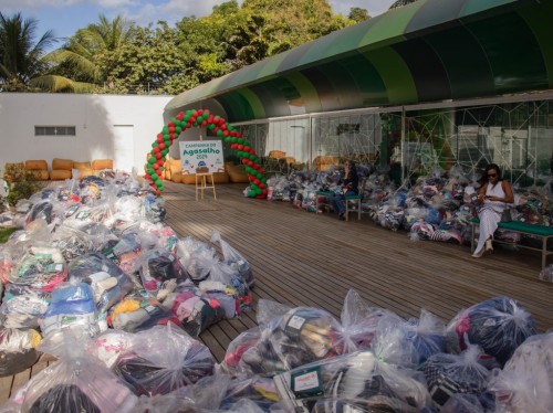 Campanha do agasalho arrecada mais de meio milhão de peças