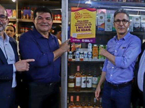Governo lança Nota Fiscal Mineira, que vai sortear prêmios de até R$ 1 milhão