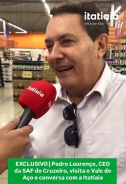 Pedro Lourenço anuncia data de estreia do BH no Vale do Aço 