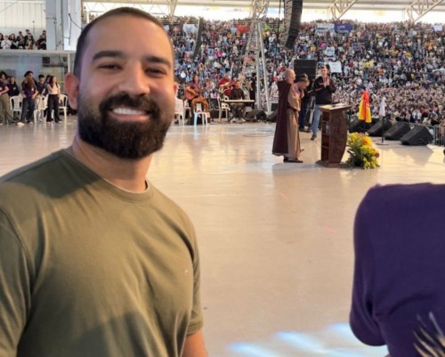 Lincoln Drumond participa de encontro da juventude católica 