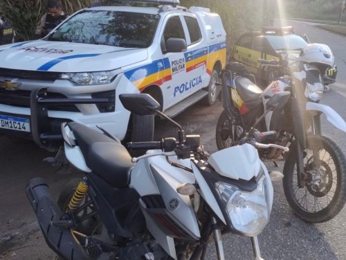 Ação conjunta resulta na recuperação de motocicleta furtada