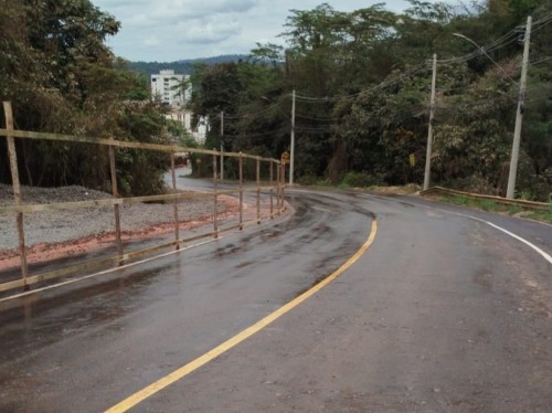 Via que liga Bom Retiro ao Bela Vista e Bairro das Aguas é liberado ao tráfego 