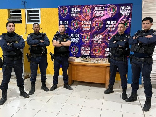 Polícia Municipal de Ipatinga prende dois homens por tráfico de drogas