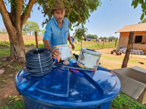 Deputado Lincoln Drumond conquista 30 kits de irrigação para produtores de Antônio Dias