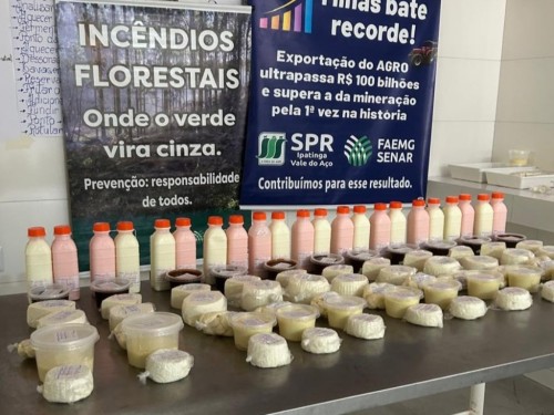 Ipatinga promove curso de derivados do leite e produção de queijo artesanal