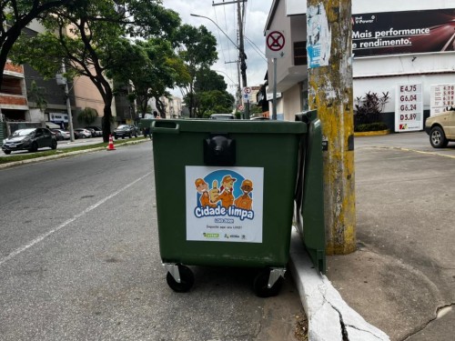 Ipatinga instala novos contêineres de lixo no Cidade Nobre