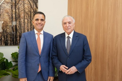 OAB-MG recebe a visita do ex-Presidente da República, Michel Temer
