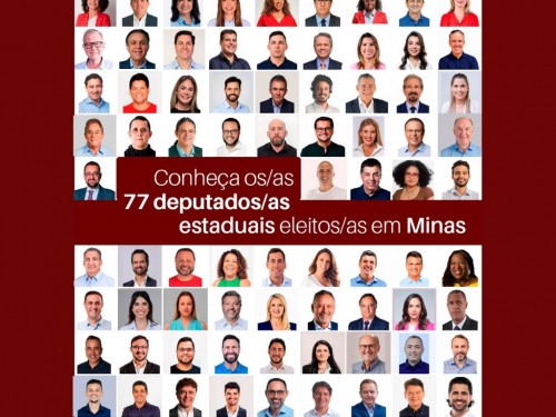 Confira os eleitos para a 21ª Legislatura (2027-2031) na ALMG