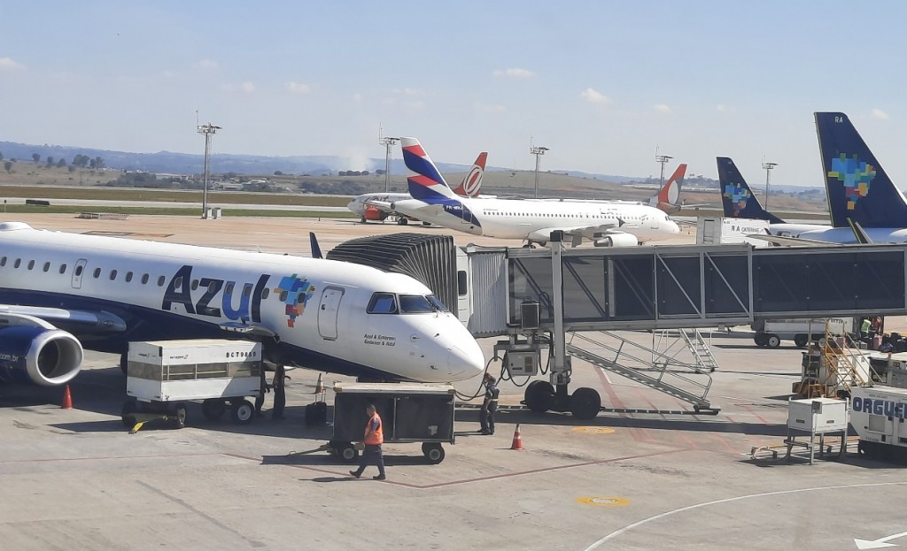 Os voos da Azul partirão todos os dias, em duas frequências