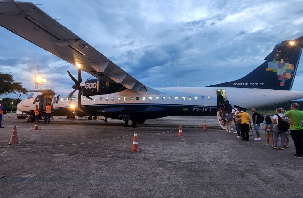 O aeroporto Regional do Vale do Aço, em Paraíso, conta atualmente com até 5 voos diários para BH
